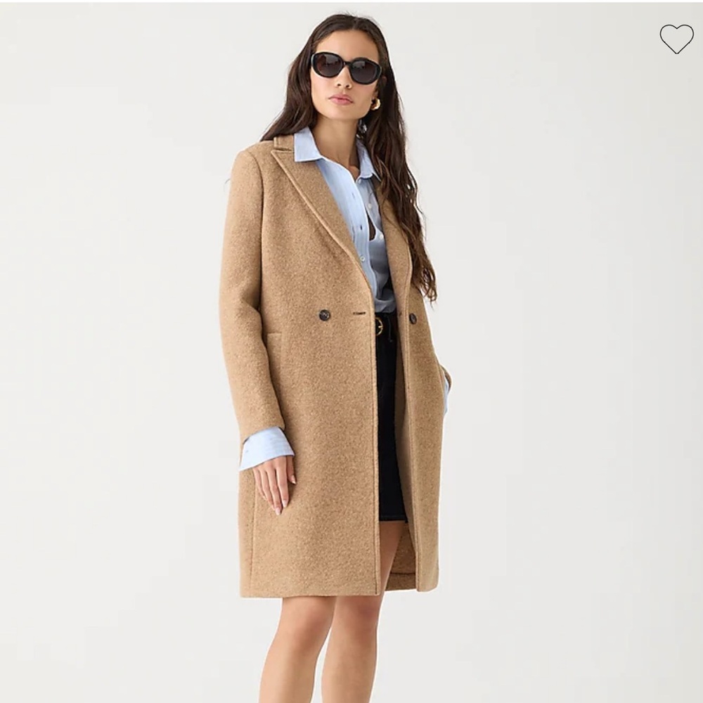 Women’s J. Crew Daphne Italian Boiled Wool Coat